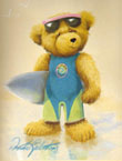 Donna Gilbertson, Surfing Teddy