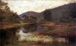 Julian Ashton, Waterhole On The Hawkesbury 1885 Julian Ashton, Waterhole On The Hawkesbury 1885