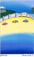 Jenny Baird, Beach Umbrellas Jenny Baird, Beach Umbrellas