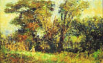 Fred McCubbin, The Back Garden, c1910