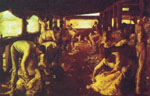 Tom Roberts, The Golden Fleece - Shearing At Newstead, 1874 Tom Roberts, The Golden Fleece - Shearing At Newstead, 1874