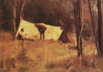 Tom Roberts, Artist's Camp, Sirius Cove, 1899 Tom Roberts, Artist's Camp, Sirius Cove, 1899