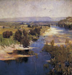 Arthur Streeton, Purple Noon's Transparent Night Arthur Streeton, Purple Noon's Transparent Night