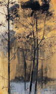 Arthur Streeton, Silver Wattle Arthur Streeton, Silver Wattle